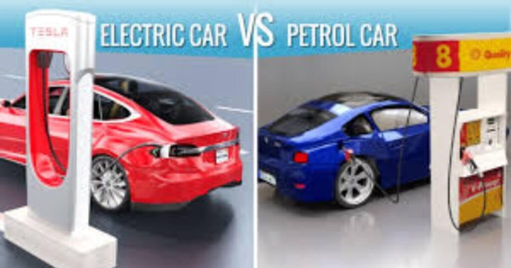 Electric vs Petrol Car