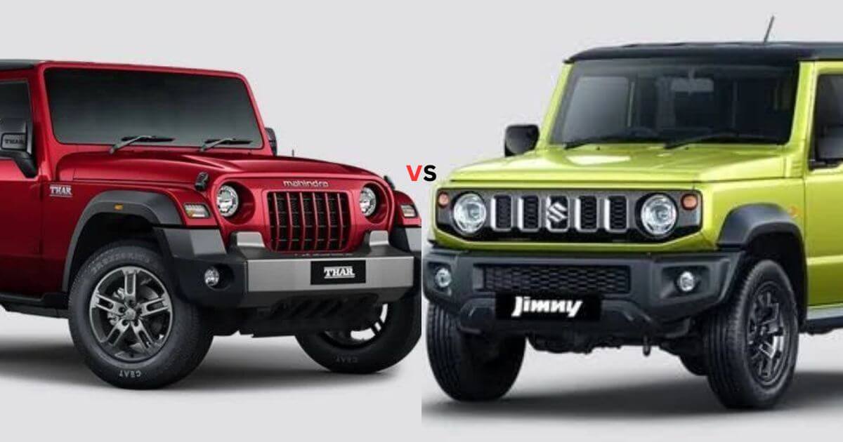 Mahindra Thar vs Maruti Jimny