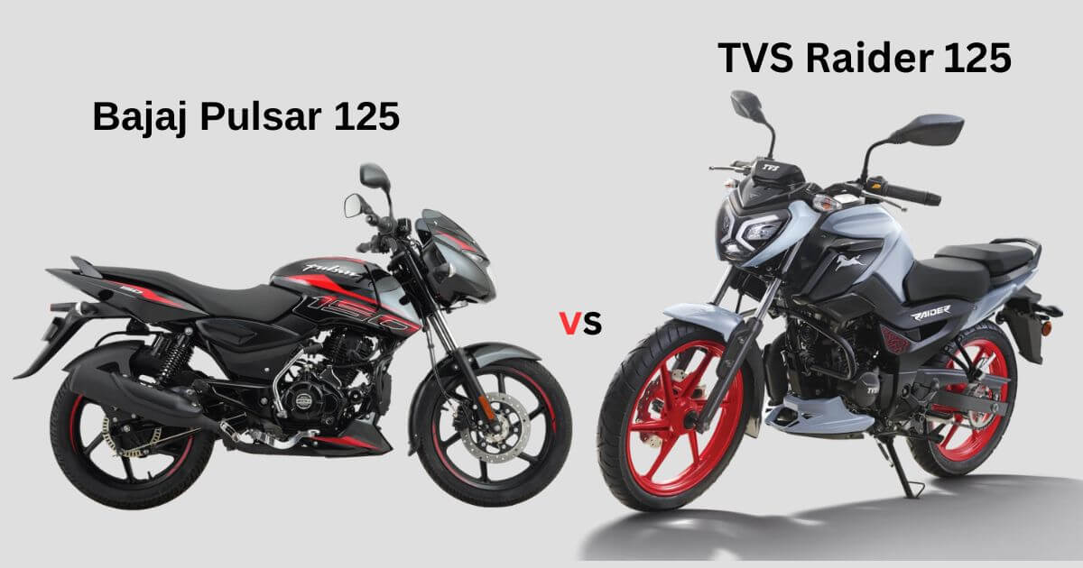 Bajaj Pulsar 125 vs TVS Raider 125