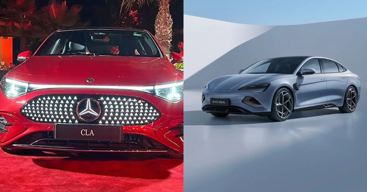 Mercedes-Benz CLA Electric vs BYD Seal EV