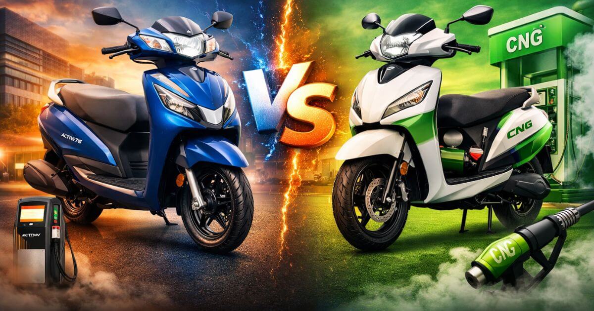 Honda Activa 7G vs TVS Jupiter CNG