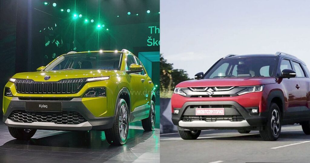Maruti Brezza vs Skoda Kylaq