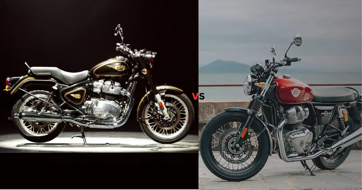 Royal Enfield Bullet 650 vs Interceptor 650