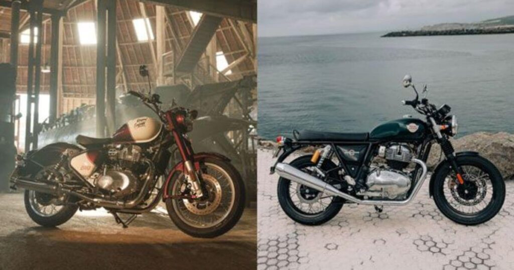 Royal Enfield Bullet 650 vs Interceptor 650